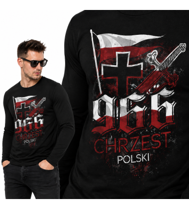 LONGSLEEVE PATRIOTYCZNY  CHRZEST POLSKI